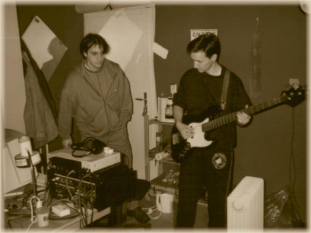 Randzone Proberaum1: Peter und Matthias